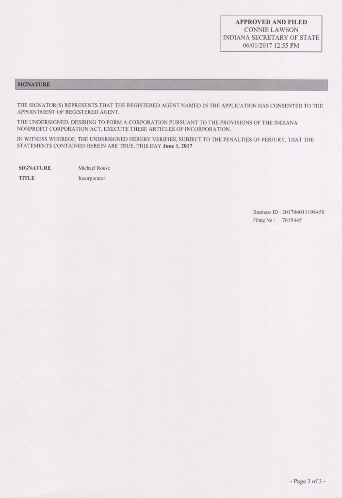 page 3 of 3 signator
